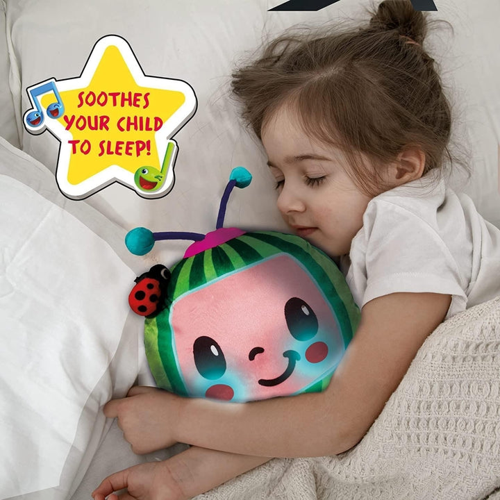 CoComelon Musical Sleep Soother Nursery Rhymes Plush Watermelon Toy WOW! Stuff Image 3
