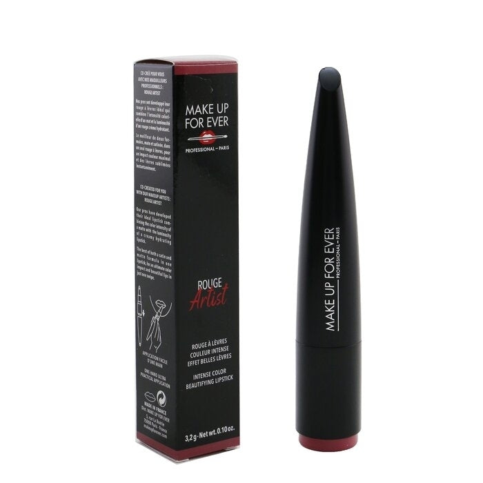 Make Up For Ever - Rouge Artist Intense Color Beautifying Lipstick -  166 Poised Rosewood(3.2g/0.1oz) Image 2
