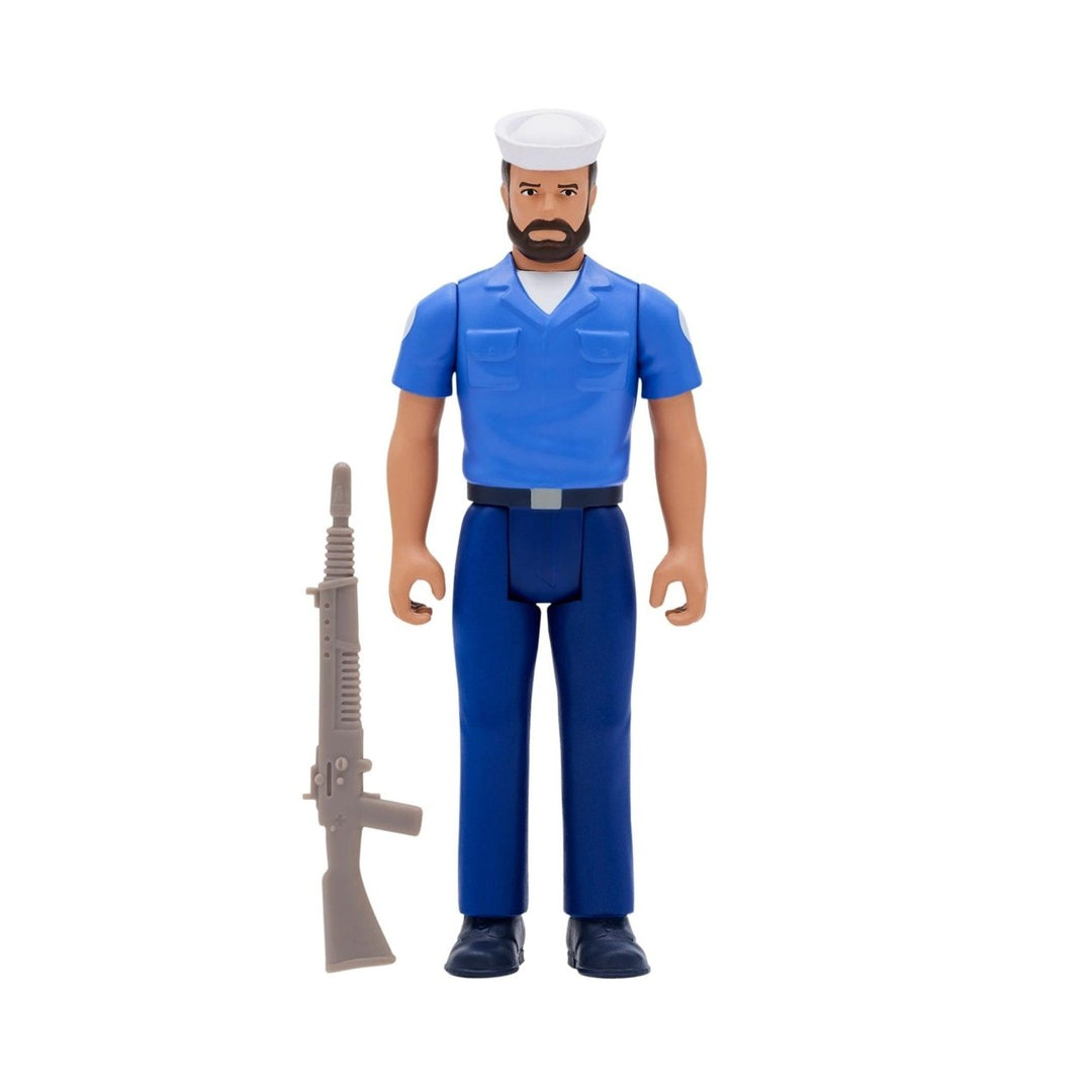 G.I. Joe Sailor Blueshirt Tan Beard 3.75" Navy Figure Super7 RE-GIJOW02-BSB-02 Image 2