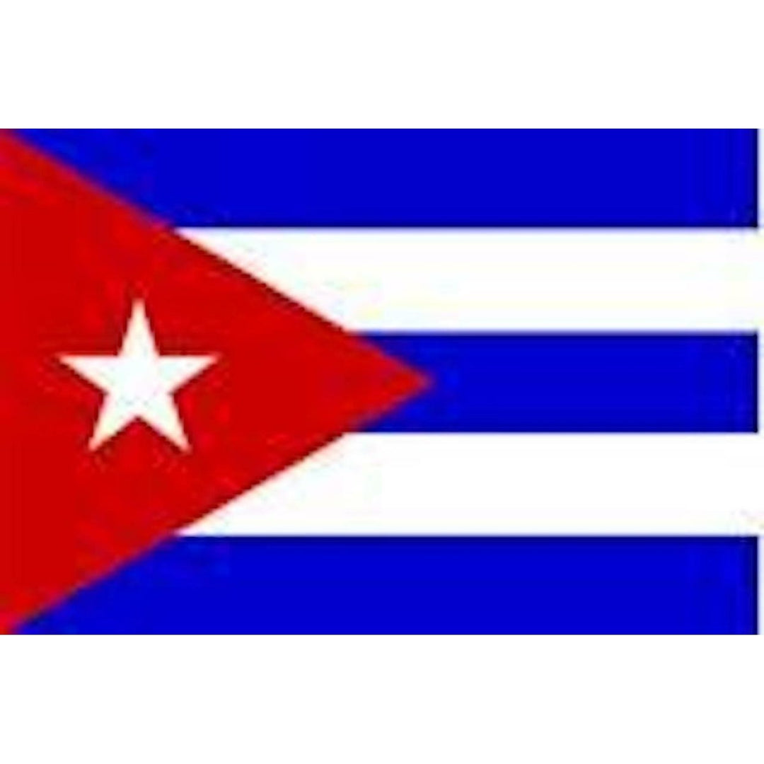 CUBA COUNTRY 3 X 5 FLAG 3x5 decor ADVERTISING FL279 CUBAN FLAG grommets hanging Image 1