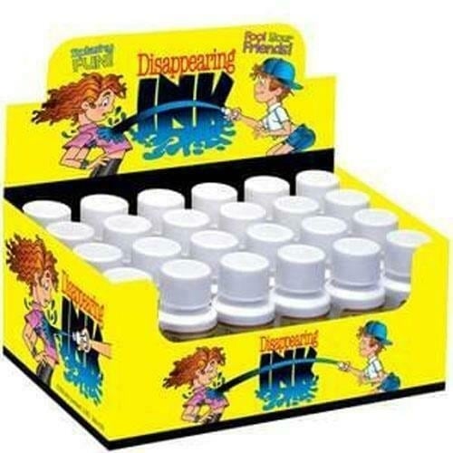 6 BOTTLES DISAPPEARING MAGIC INVISIBLE INK bulk lot trick BOX joke prank Image 1