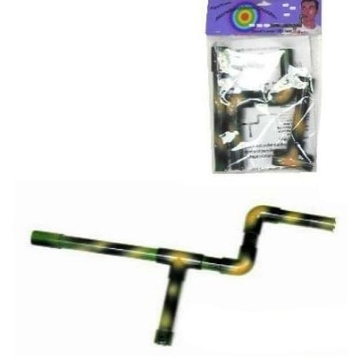 CAMOUFLAGE GREEN 16 INCH MINI MARSHMALLOW GUN toy tube shooter marshmellow guns Image 1