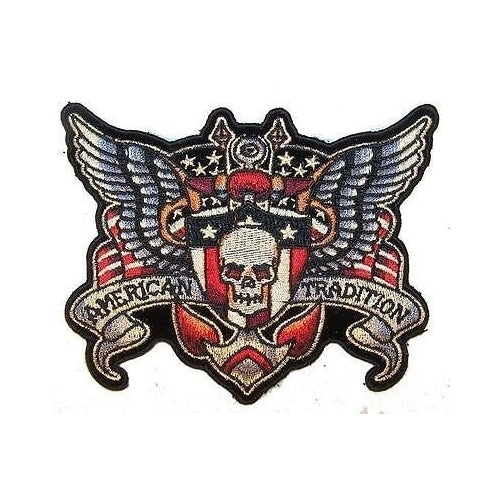 DELUXE JUMBO EMBROIDERIED AMERICAN TRADITIONAL PATCH biker JP66 patches Image 1