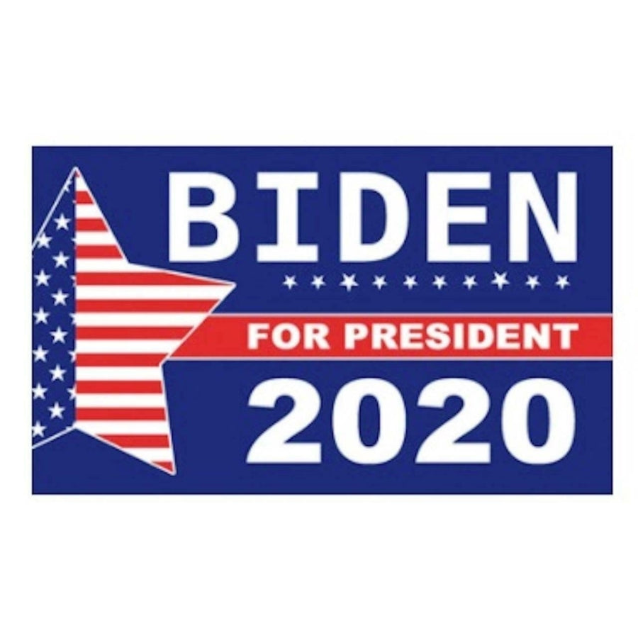 2020 BIDEN FOR PRESIDENT 2020 3 X 5 blue flag 3 X 5 POLY FLAG W/ GROMMETS 806 Image 1