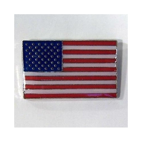 24 AMERICAN FLAG HAT PINS jacket pin usa flags hatpins patriotic america usa Image 1