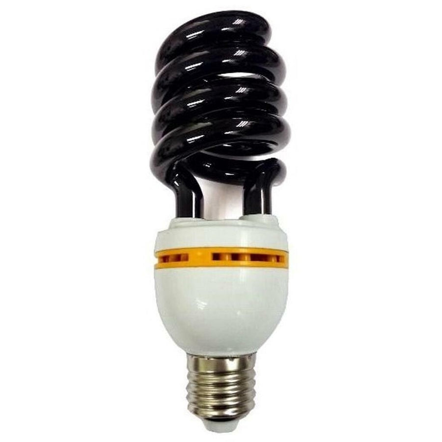 TWISTED ENERGY SAVER 15 WATT 120V GLOW IN THE DARK BLACKLIGHT LAMP BULB party Image 1