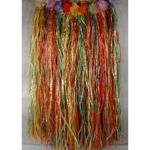 12 ADULT SIZE HULA GRASS SKIRT party dressup costume supplies hawaiian hawaii Image 1