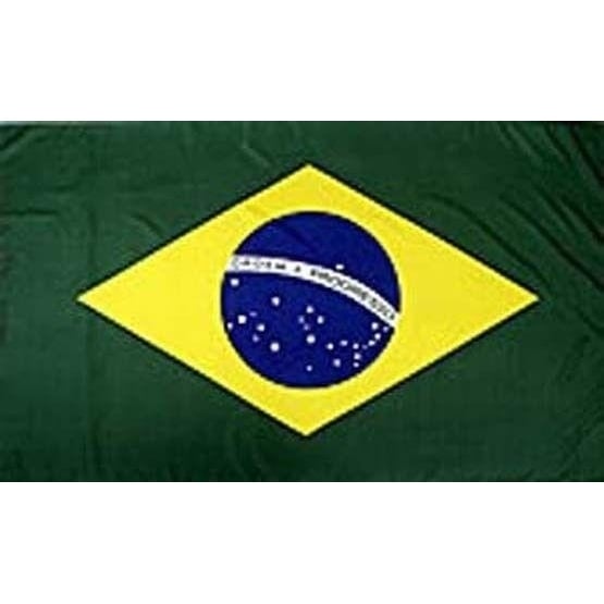 BRAZIL COUNTRY 3 X 5 FLAG W GROMMETS sign 141 banner 3x5 hanging flags culture Image 1