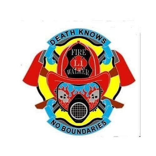 FIRE FIGHTER HAT PIN 612 jacket lapel badge biker tac novelty metal hatpin Image 1