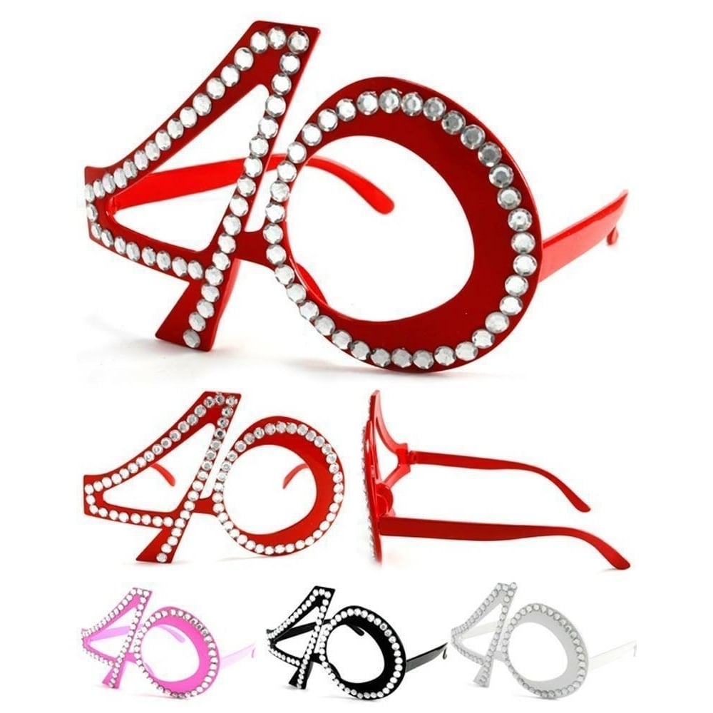 2 pair FOURTY 40S NOVELTY PARTY GLASSES sunglasses 272 men women eyewear Image 1