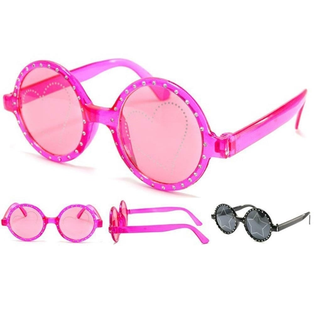 2 pair SEVENTY 70S STYLE NOVELTY PARTY GLASSES sunglasses 275 men women Image 1