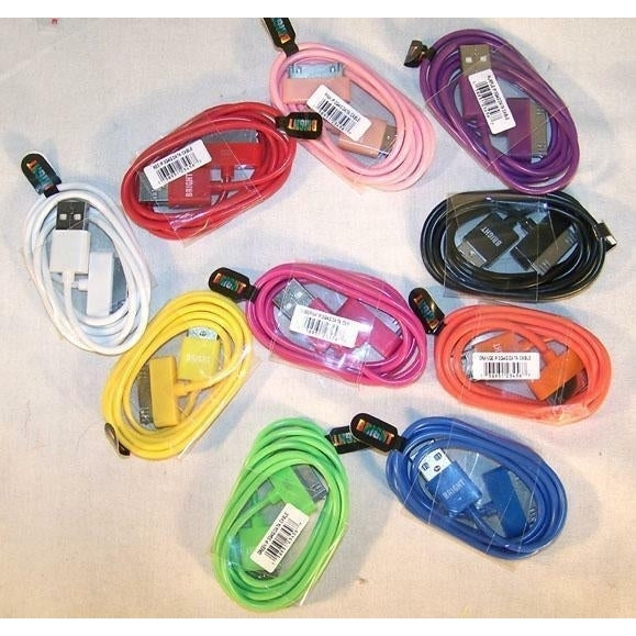 1BAG I PAD 3G 4G CABLE CORD BULK PACKAGE cell phone accessory cell 10PC BAG 474 Image 1