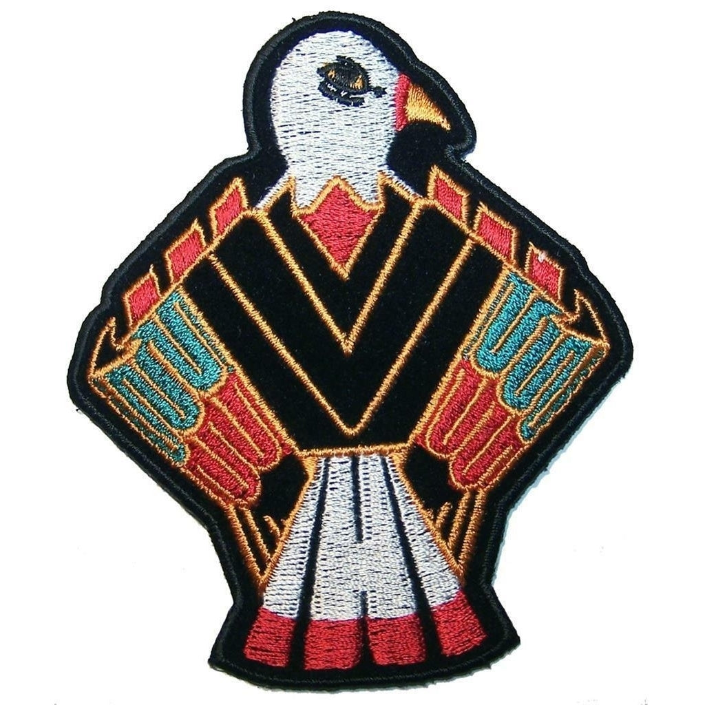 NATIVE PHOENIX EAGLE BIRD SYMBOL PATCH P8910 jacket 4 IN BIKER EMBROIDERED Image 1