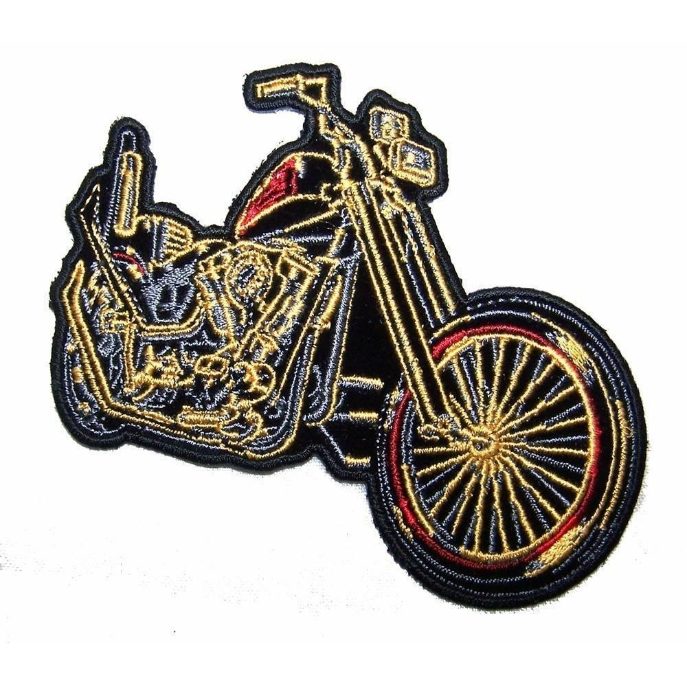 KINGS QUEENS CYCLE BIKE  MOTORCYCLE PATCH P8050  jacket BIKER EMBROIDERIED Image 1