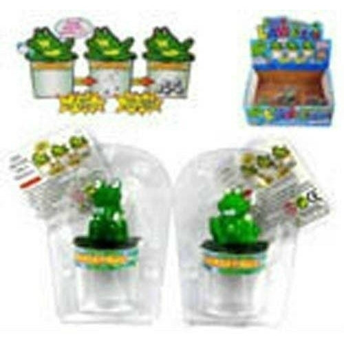 2 LAYING GROWING EGG FROGS novelty frog toy water toad Image 1