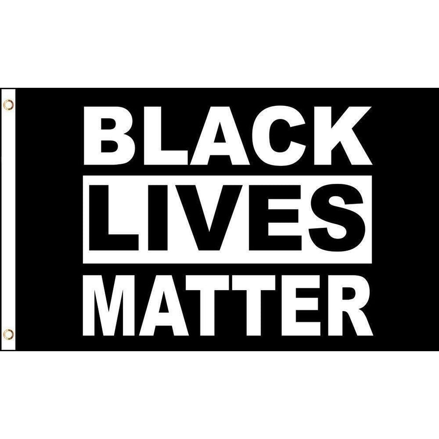 BLACK LIVES MATTER 3 X 5 FLAG 3x5 FL731 honor pride BANNER wall hanging decor Image 1