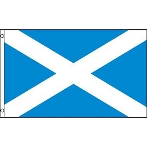 SAINT ANDREW CROSS SCOTLAND 3 X 5 FLAG banner FL288 flags 3x5 WORLD country Image 1