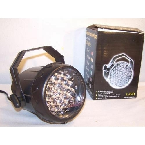 PROFESSIONAL LARGE ROUND LED STROBE LIGHT stage BRIGHT FLASHING BLINKING LIGHTS Image 1