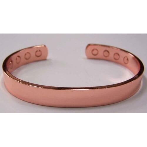 PURE COPPER SUPER EIGHT MAGNETIC 33 gram BRACELET jewelry health pain relieve Image 1