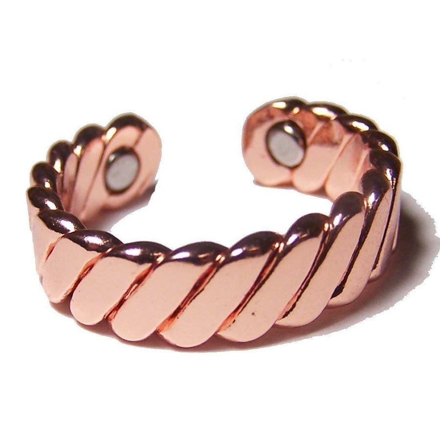 PURE COPPER MAGNETIC STYLE  CS RING jewelry health magnet pain relief 649 Image 1