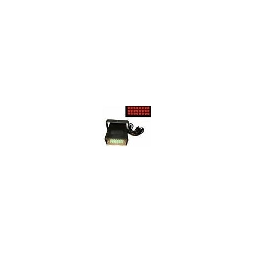 SQUARE STROBE LIGHT W RED LED LIGHTS party lights lamps FLASHING BRIGHT LIGHTS Image 1