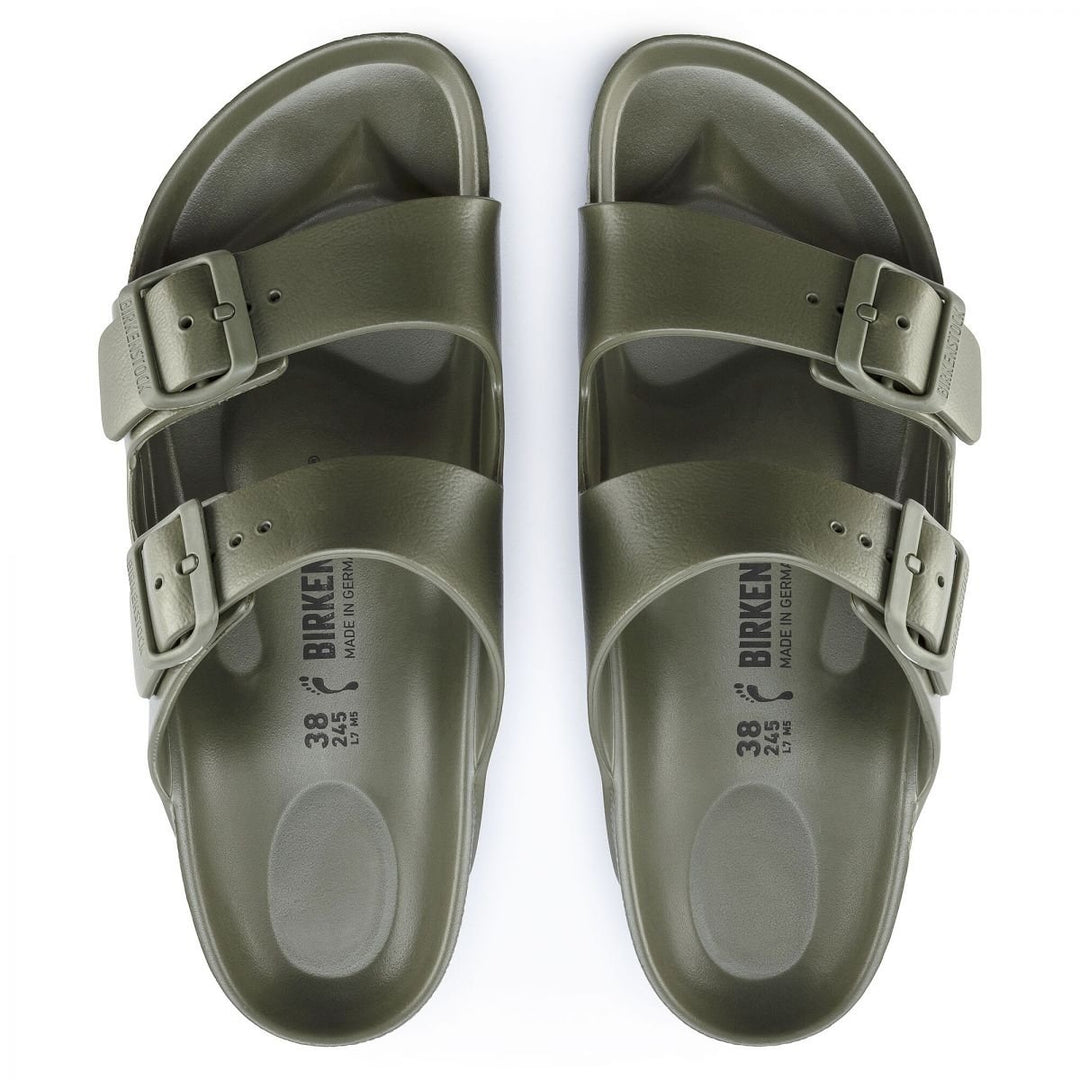 BIRKENSTOCK Arizona Essentials EVA Sandal Khaki Regular Width 1019094 Image 3