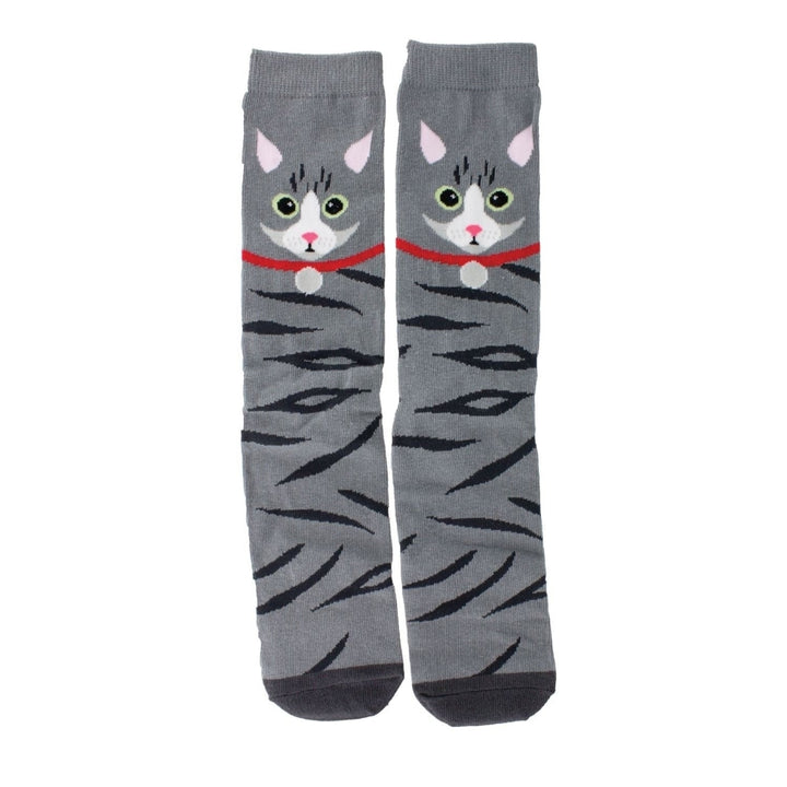 (3 Pack) Sockimals Ladies Animal Face Socks with Gift BoxesOne Size Image 4