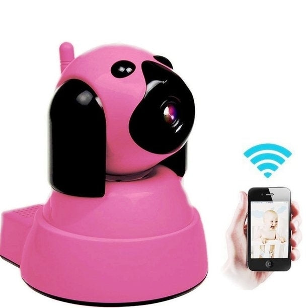 Baby Cam/Pet Monitor IP Cam Wireless Security Camera(pink) Image 1