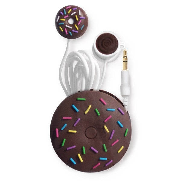 Donut Earbud and Cord Wrapper Set Image 1