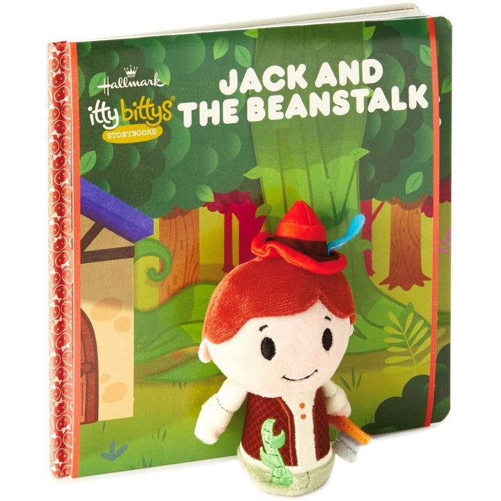 Hallmark itty bittys Jack and the Beanstalk Stuffed Animal and Storybook Set Image 2