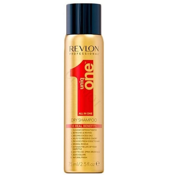Revlon Professional Uniq One Dry Shampoo Duo Pack 10.1 oz + Travel Size 2.5 oz Image 4