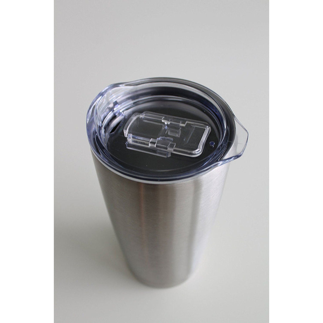 Stainless Steel Double Wall Vacuum Insulated Tumbler with Splashproof Lid20 oz Image 1