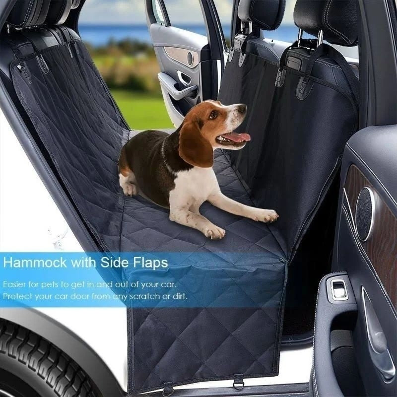 URPOWER Dog Seat Cover 100% Waterproof Pet Seat Cover Hammock 600D Heavy Duty Scratch Proof Nonslip Soft Pet Back Seat Image 8