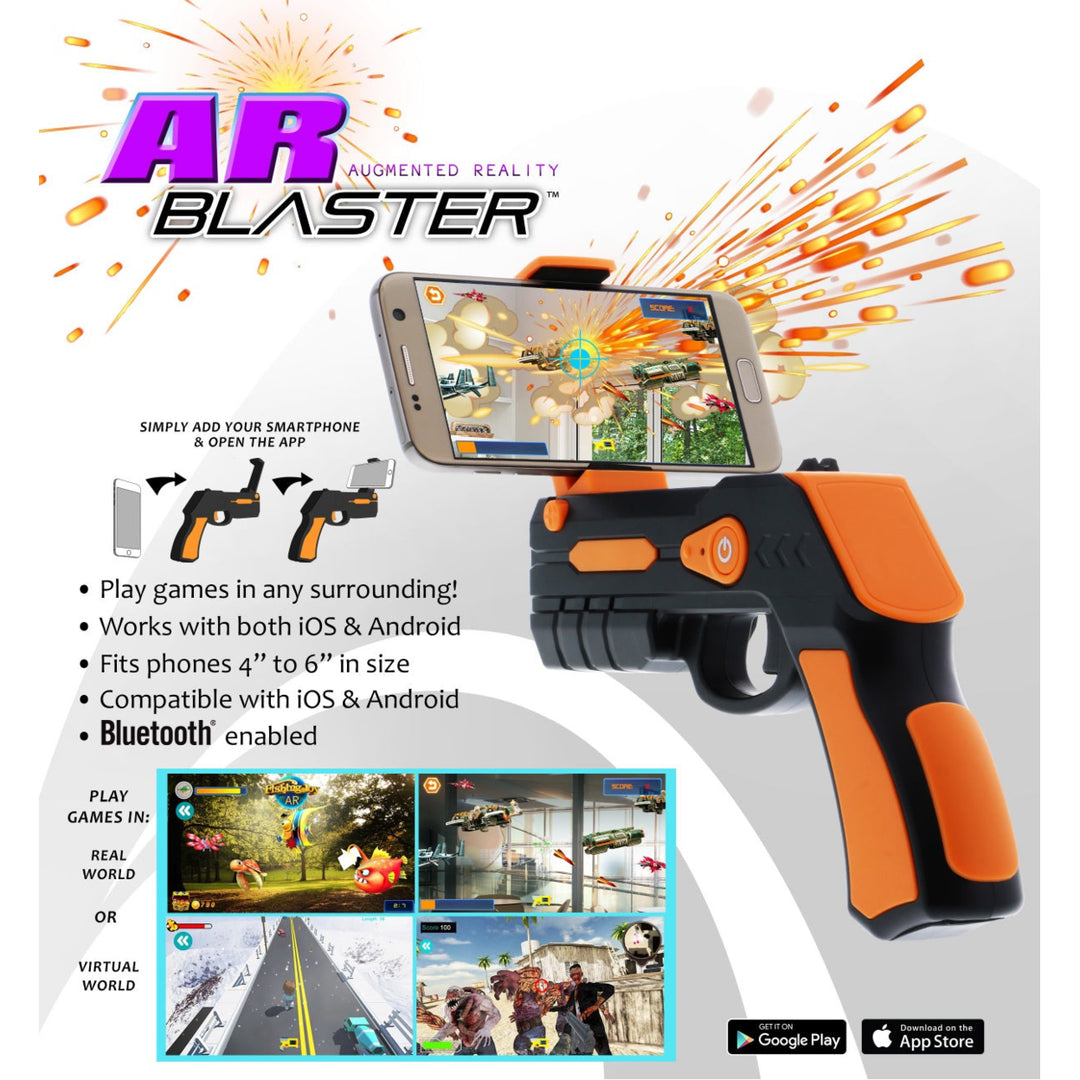 Xtreme AR Gun Augmented Reality Blaster All-in-One Gaming System for Smartphone Image 1