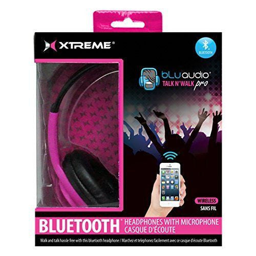 Xtreme Cables 51412 Talk N Walk Pro Bluetooth Headphones Pink Image 1