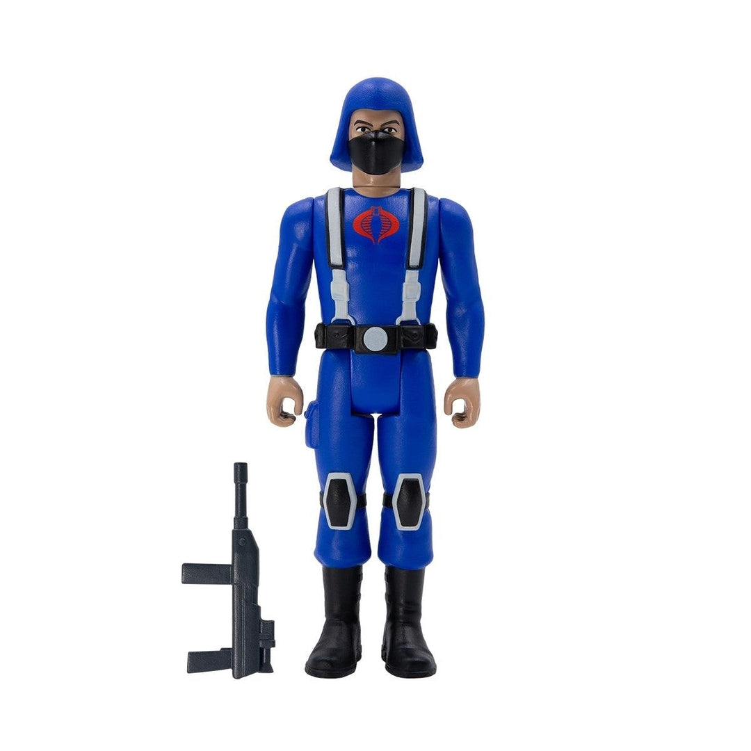 G.I. Joe Cobra Trooper H-Back Tan Infantry Soldier Villian Animated Figure Super7 Image 2