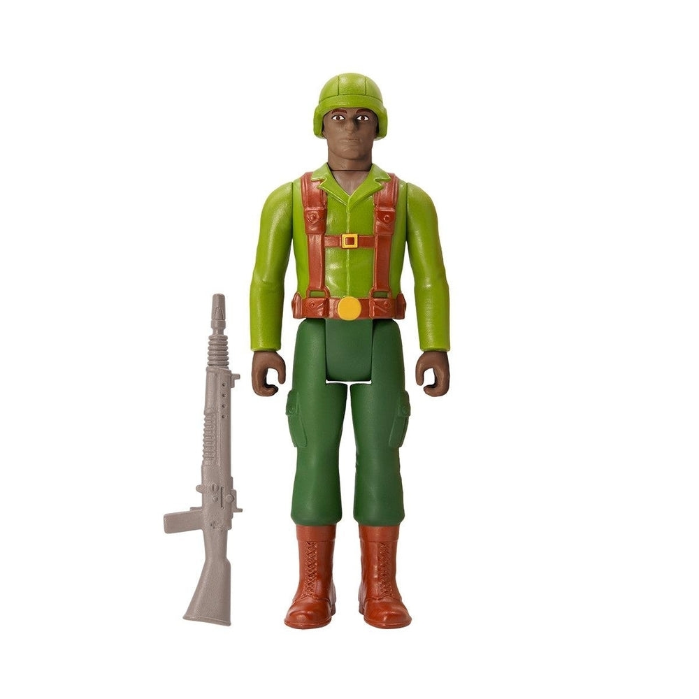 G.I. Joe African American Trooper Greenshirt Infantry Animated TV Figure Super7 Image 2