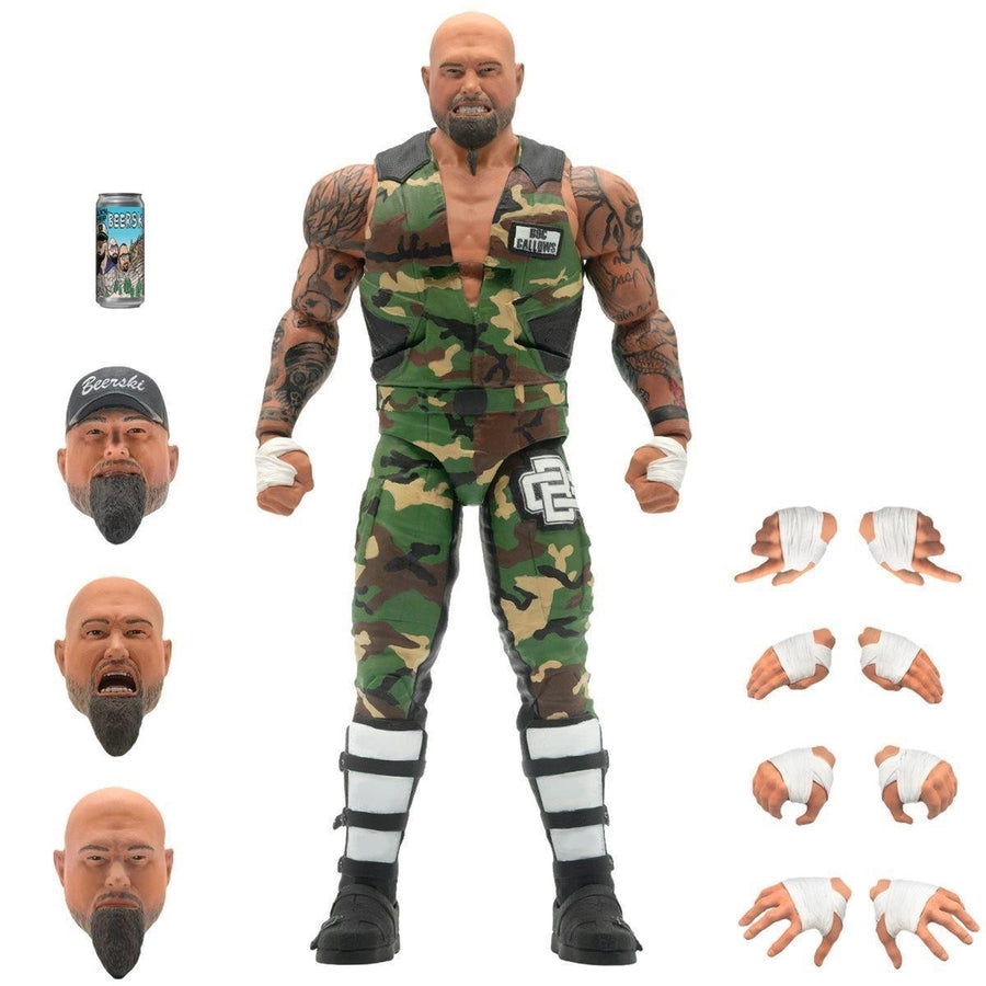 Good Brothers Doc Gallows Impact! Wrestling Beerski Tag Champion Figure Super7 Image 1