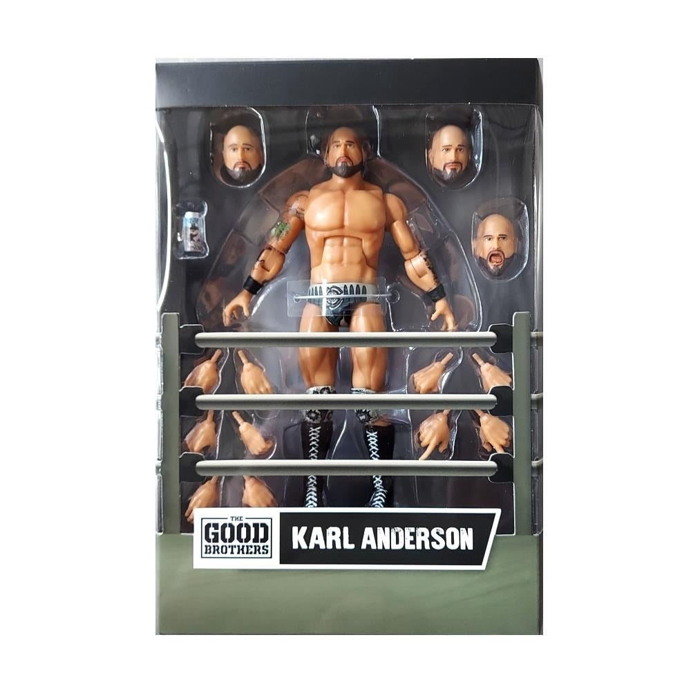 Good Brothers Karl Anderson Impact! Wrestling Beerski Tag Champion Figure Super7 Image 4