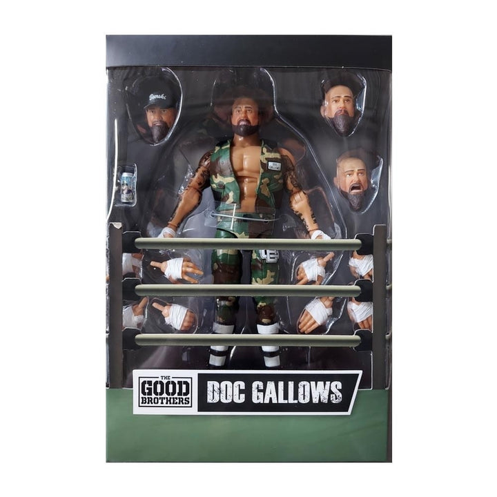 Good Brothers Doc Gallows Impact! Wrestling Beerski Tag Champion Figure Super7 Image 6