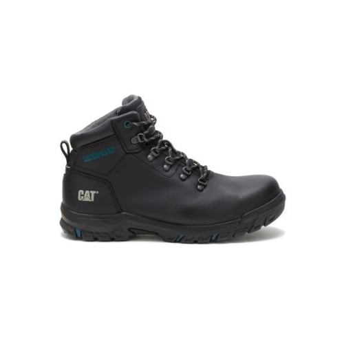 CATERPILLAR WORK Womens Mae Steel Toe Waterproof Work Boot Black - P91022  BLACK Image 2