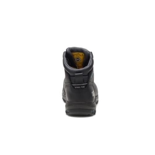 CATERPILLAR WORK Womens Mae Steel Toe Waterproof Work Boot Black - P91022  BLACK Image 4