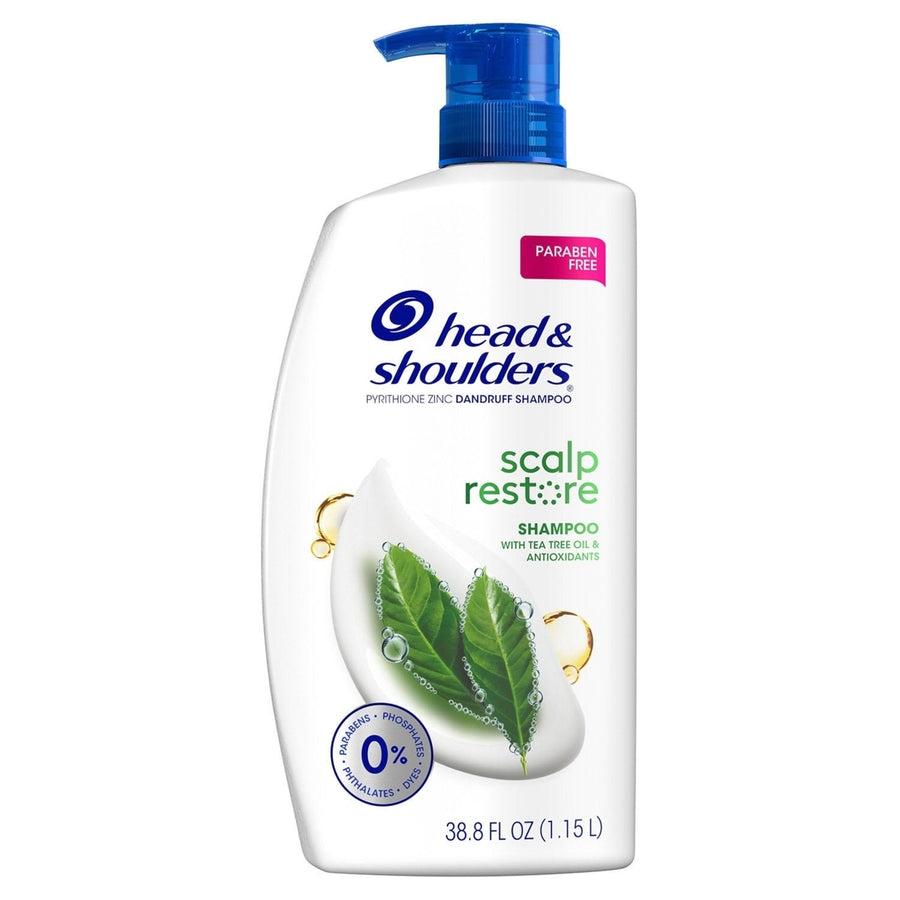 Head and Shoulders Anti-Dandruff Scalp Restore Shampoo (38.8 Fluid Ounce) Image 1