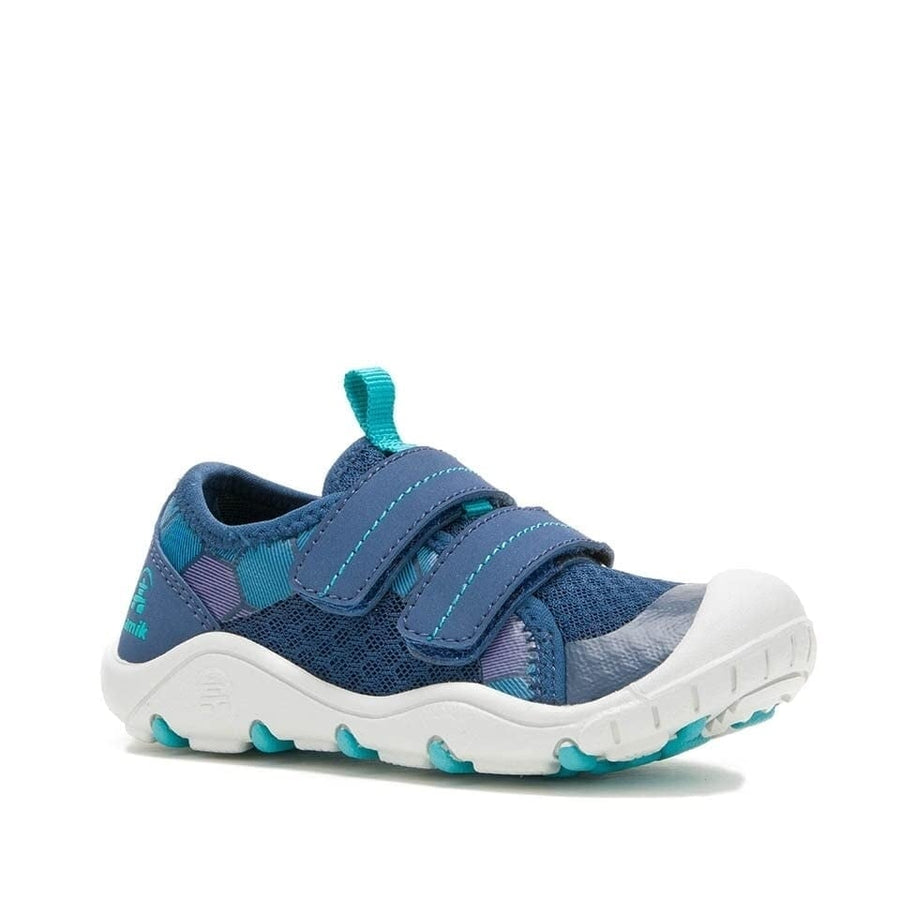 Kamik Overpass Shoes Navy Teal Toddlers HK9669 Vegan Quick-Drying Breathable Image 1