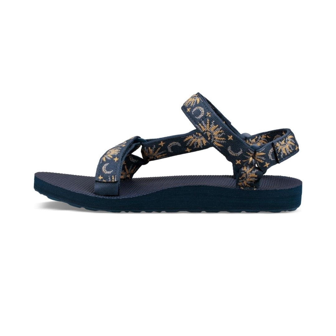 Teva Womens Original Universal Sandal Sun and Moon Insignia Blue - 1003987-SAMIB SUN AND MOON INSIGNIA BLUE Image 3