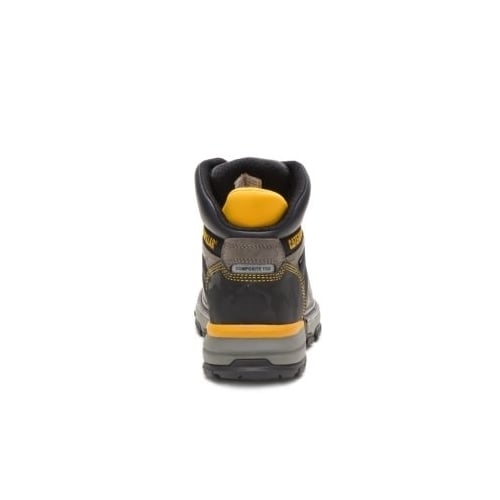 CATERPILLAR WORK Excavator Superlite Waterproof Carbon Composite Toe Work Boot Pewter - P91197 PEWTER Image 4