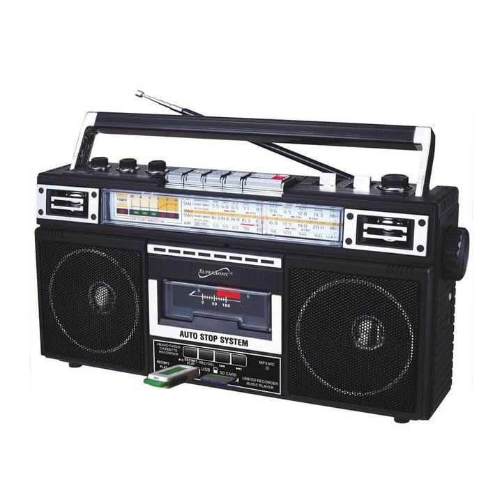 4 Band Radio and Cassette Player + Cassette To Mp3 Converter and Bluetooth Image 4