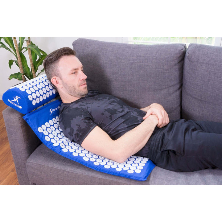 Acupressure Mat and Pillow Set Cotton Foam 6210 Points for Stress Relief Energy Image 7