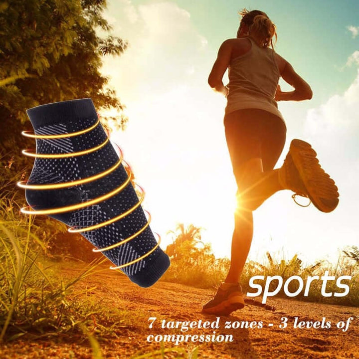 JupiterGear Anti-Fatigue Compression Sock for Circulation Swelling Relief Image 8