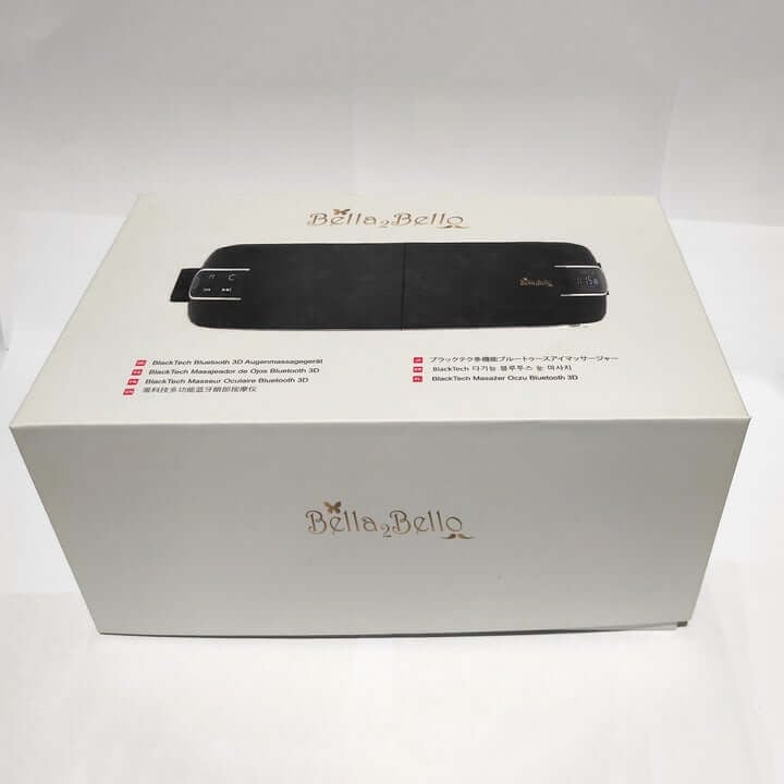 Bella2Bello Bella Electric Bluetooth 3D Eye Massager (Black) (English Voice) 10420 Image 4